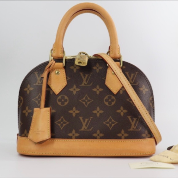 Premium Luxury Brown Lettered Handbag - Picture 2 of 5